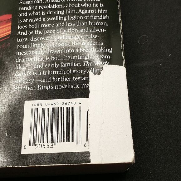 Stephen King The Dark Tower Book Three The Waste Lands Paperback Book - Picture 7 of 8